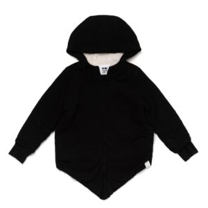 Black Sweatshirt Sherpa Inside